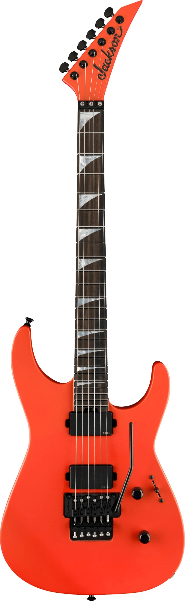 Jackson American Series Soloist SL2MG Ebony Fingerboard Satin Lambo Orange