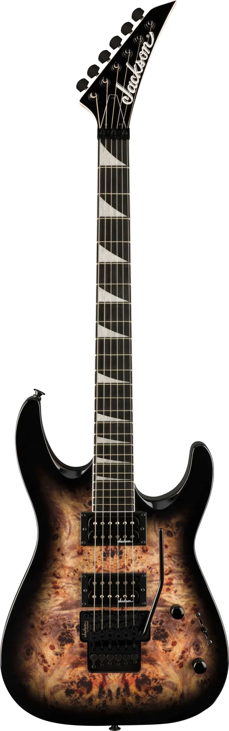 Jackson JS Series Dinky JS32 DKAP Transparent Black Burst