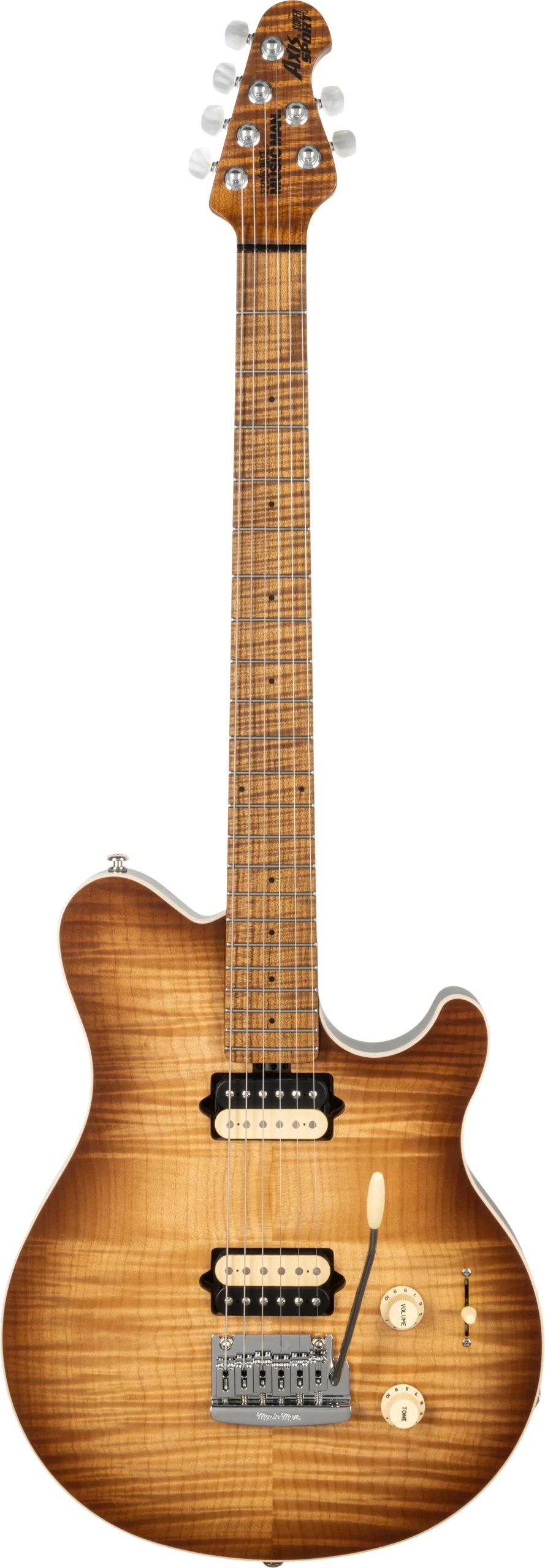 Music Man Axis Super Sport Trem Honey Pot Flame