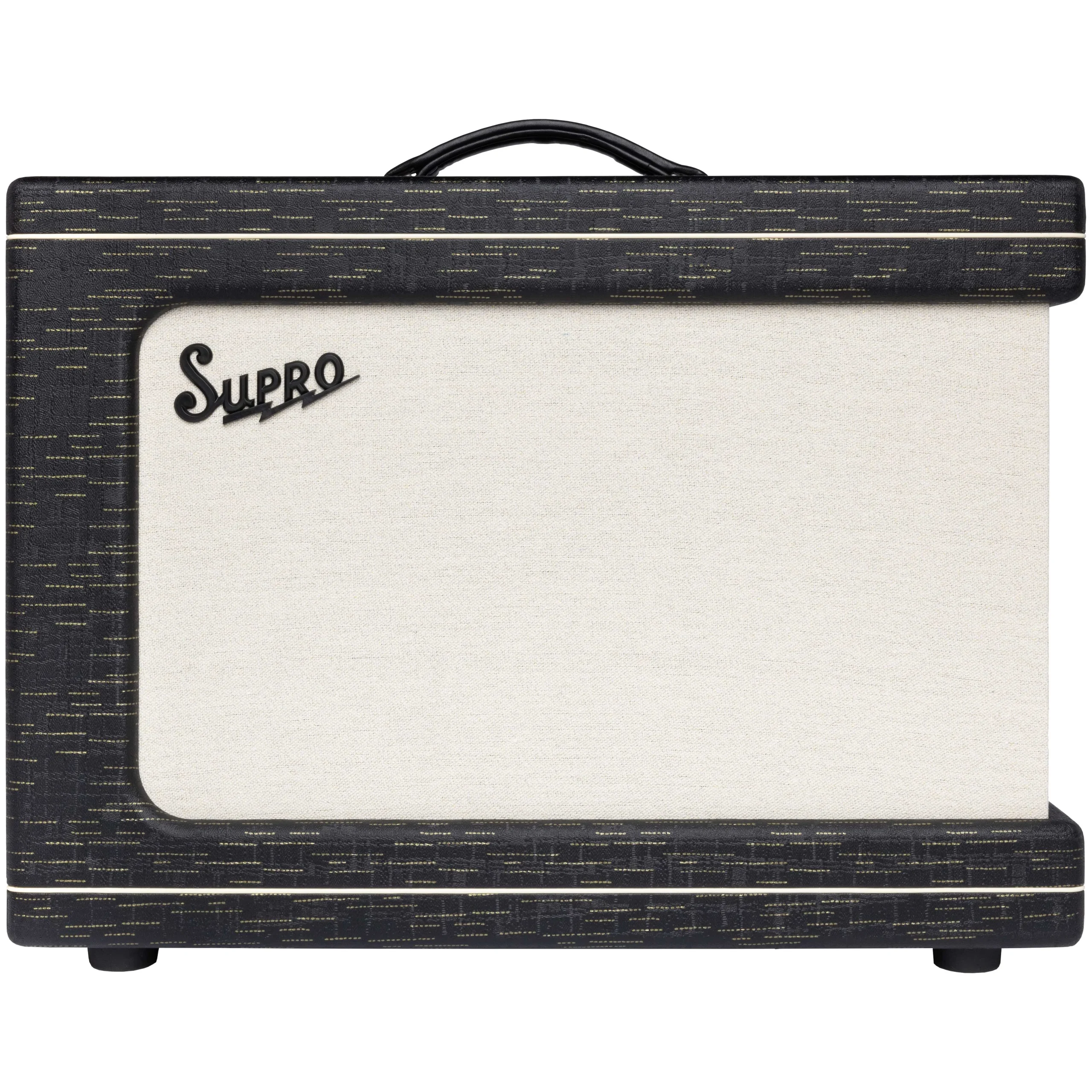 Supro Custom USA Ambassador 35/50 2x10 Combo Valve Amp Black Gold Scandia
