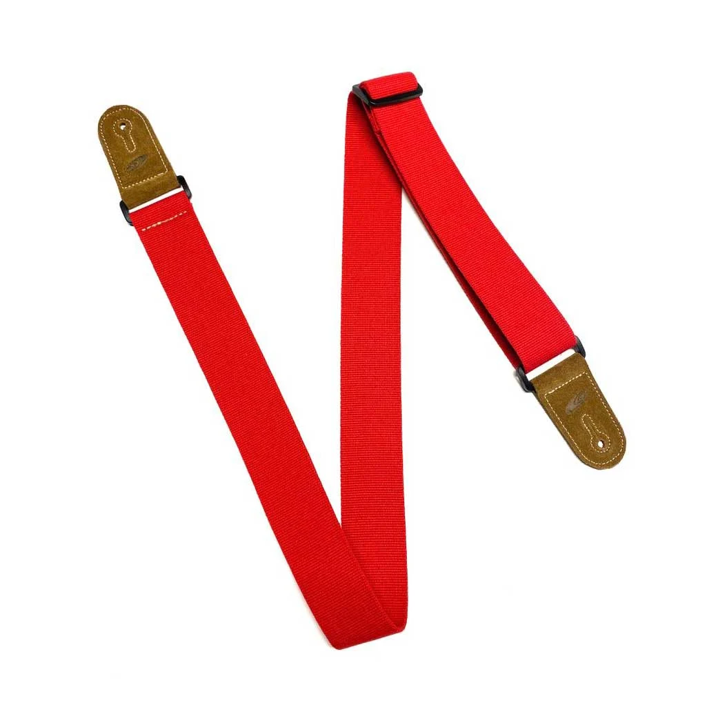Leathergraft Cotton Webbing Red