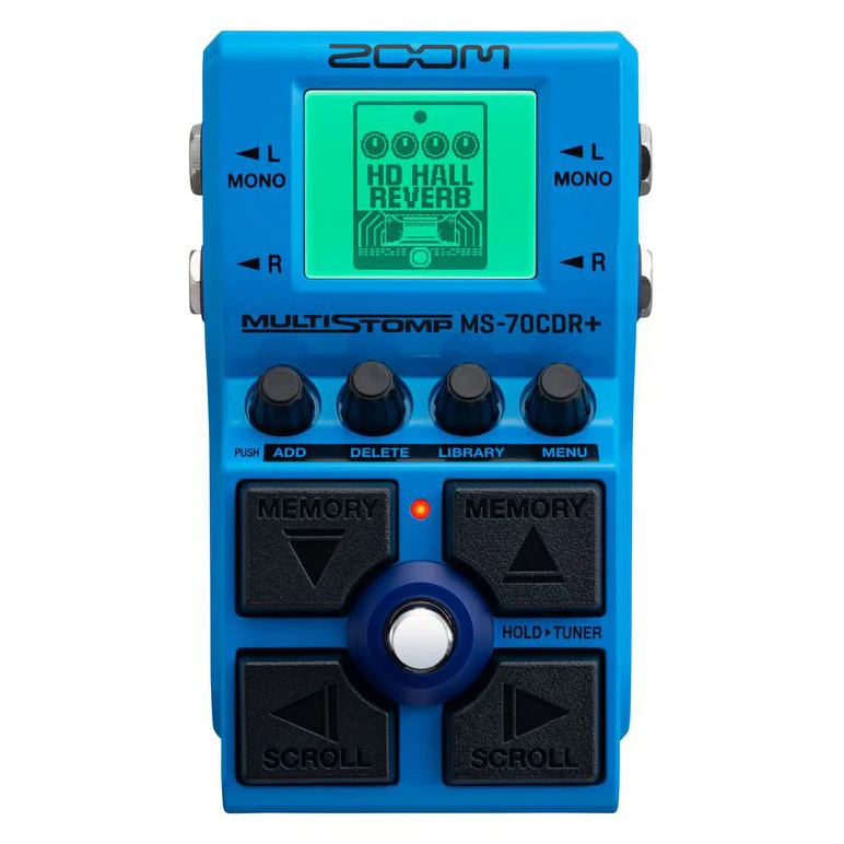 Zoom MS-70CDR+ Multistomp Chorus/Delay/Reverb Pedal