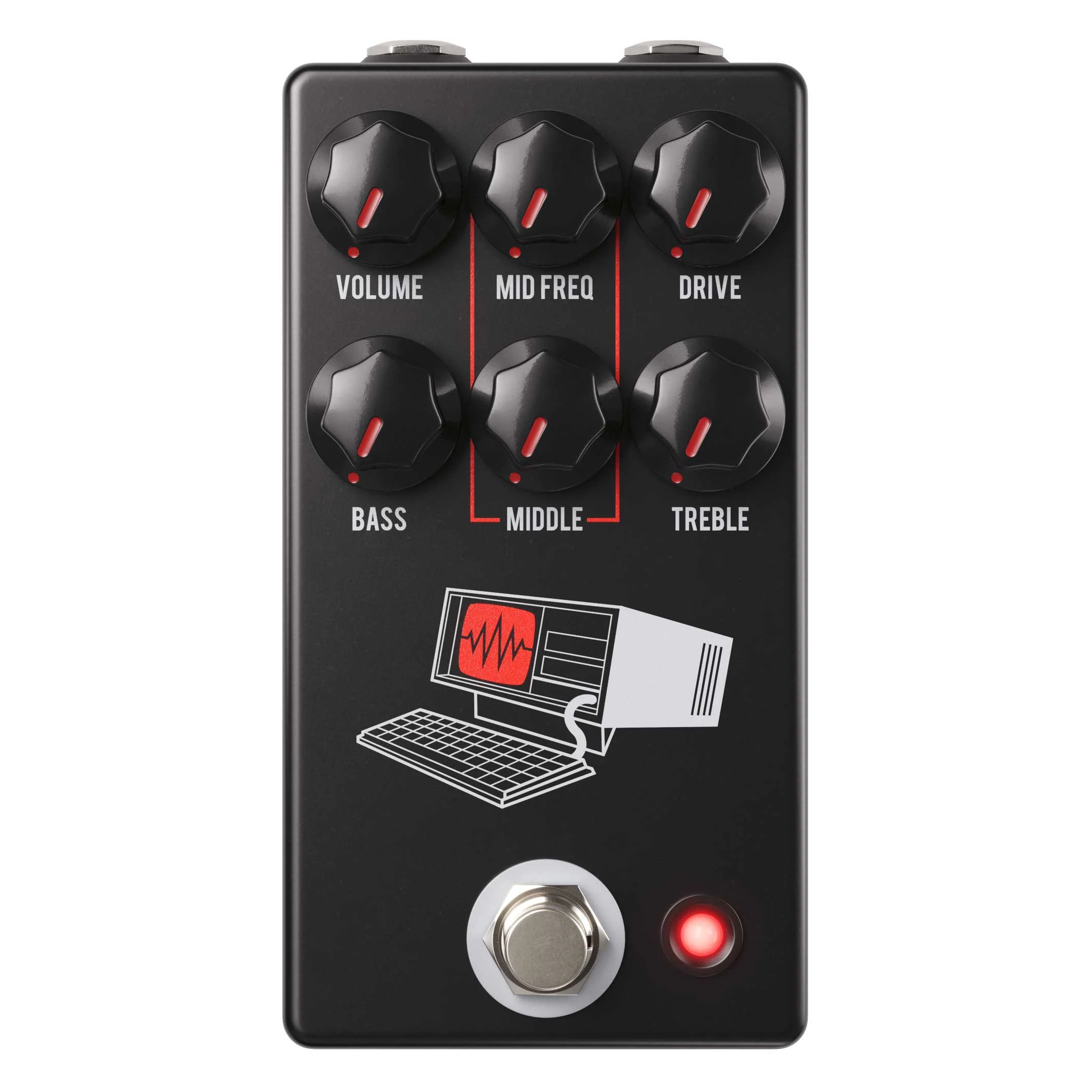 JHS Pedals Hard Drive Distortion Pedal Black