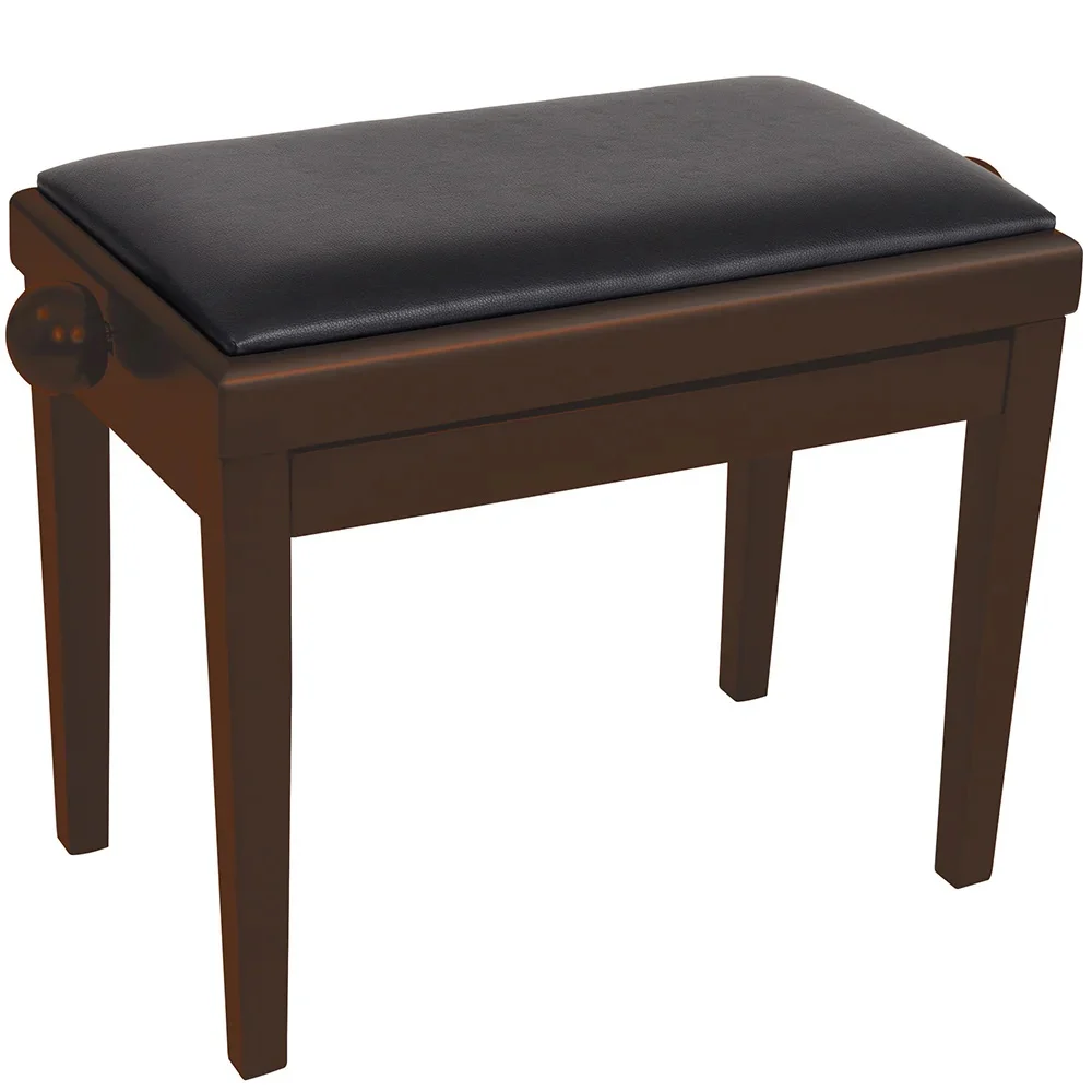 Kinsman Adjustable Piano Bench Dark Walnut