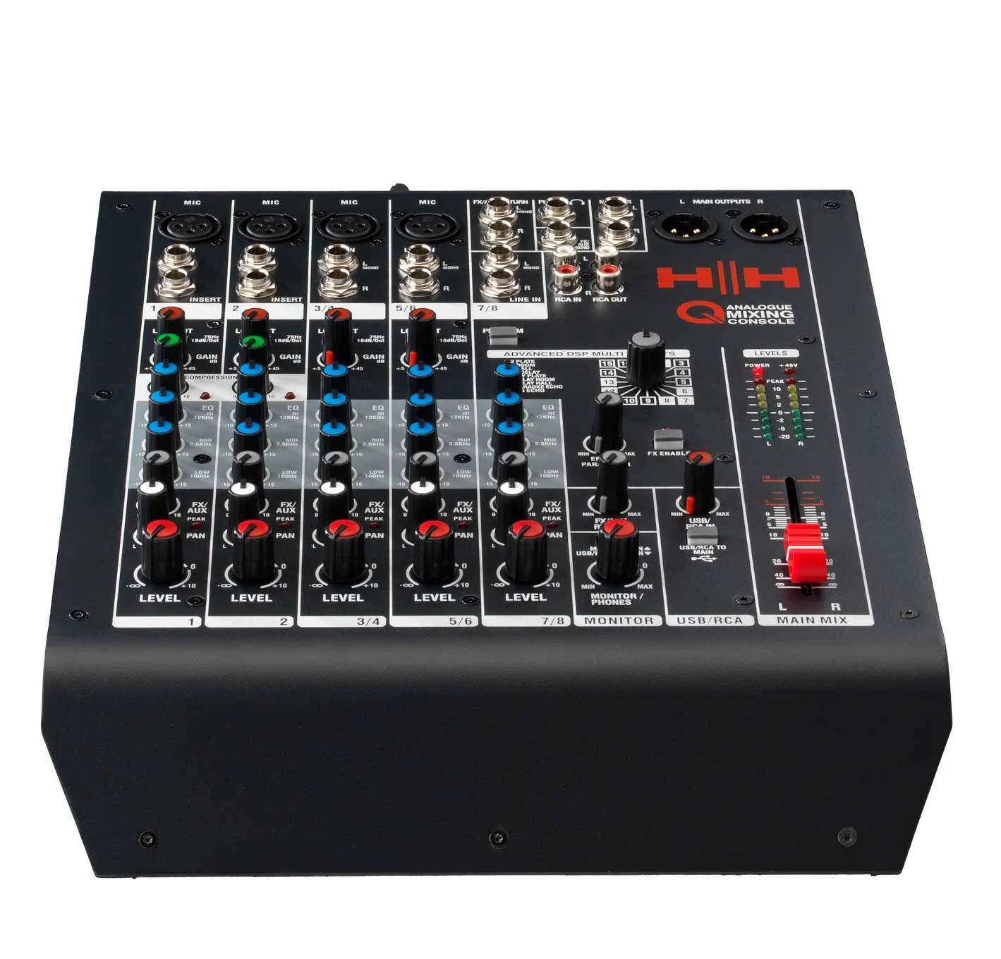 HH Q Series Q8FX Analogue Mixing Console