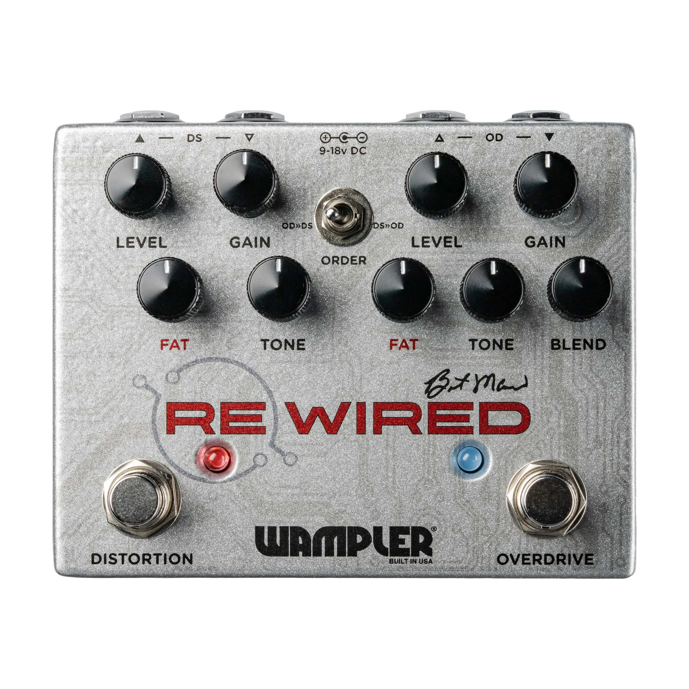 Wampler ReWired Brent Mason Overdrive Pedal