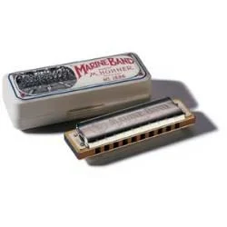 HOHNER 1896/20 Marine Band Diatonic Harmonica In Key Of D