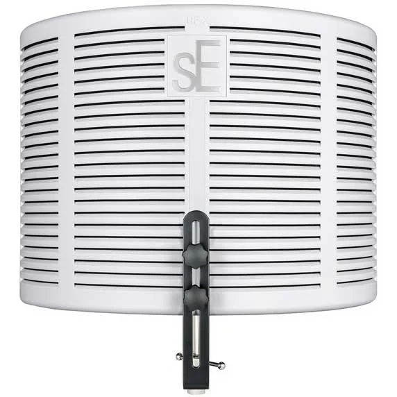 SE Electronics RF-X W/B Portable Isolation Filter X White Shell/Black Foam