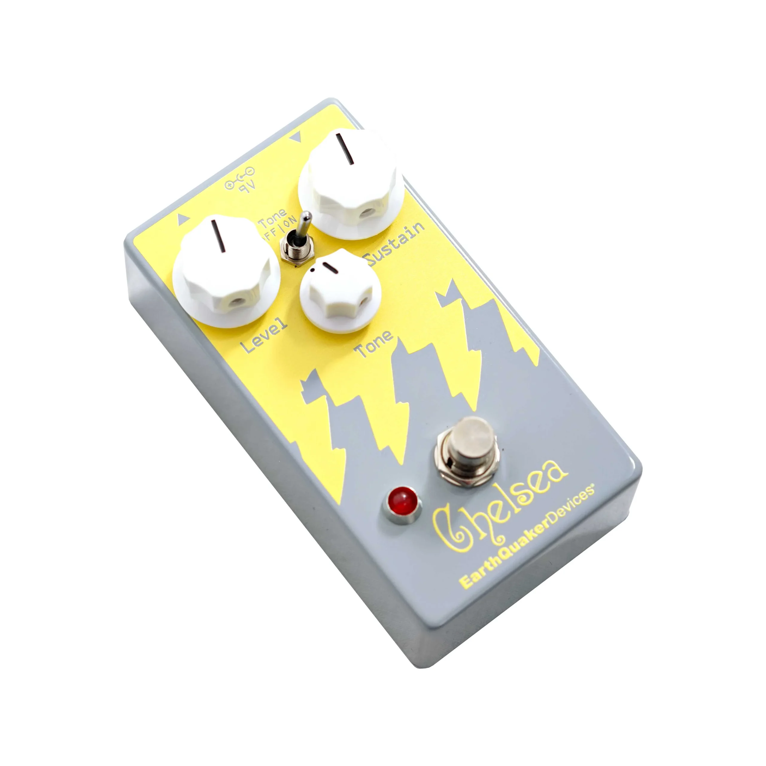 EarthQuaker Devices Chelsea Low End Fuzz Driver Gray & Yellow Limited Edition