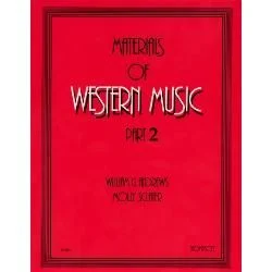 GORDON V. THOMPSON MATERIALS Of Western Music Part 2 By William Andrews & Molly Sclater