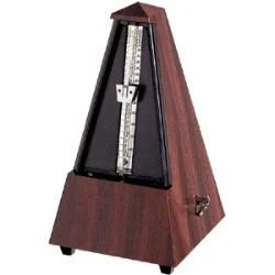 WITTNER 855111 Maelzel System Metronome, Plastic Casing, Mahogany Grain