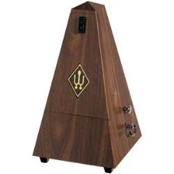 WITTNER 855131 Maelzel System Metronome, Plastic Casing, Walnut Grain