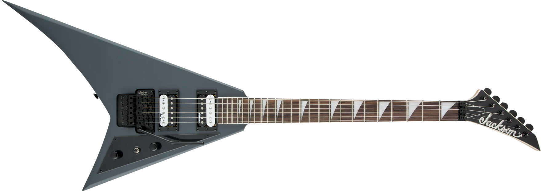 Jackson JS Series Rhoads JS32 Amaranth Fingerboard Satin Gray