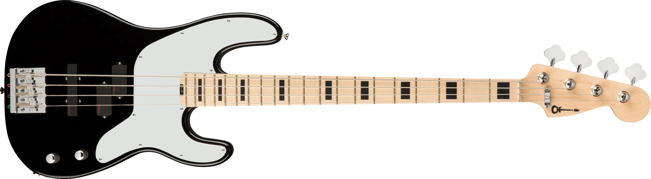 Charvel Frank Bello Signature Pro-Mod So-Cal Bass PJ IV, Maple Fingerboard, Gloss Black 2975008503