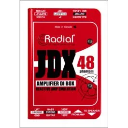 RADIAL ENGINEERING JDX-48 | Guitar Amp Di W/ Speaker Emulation