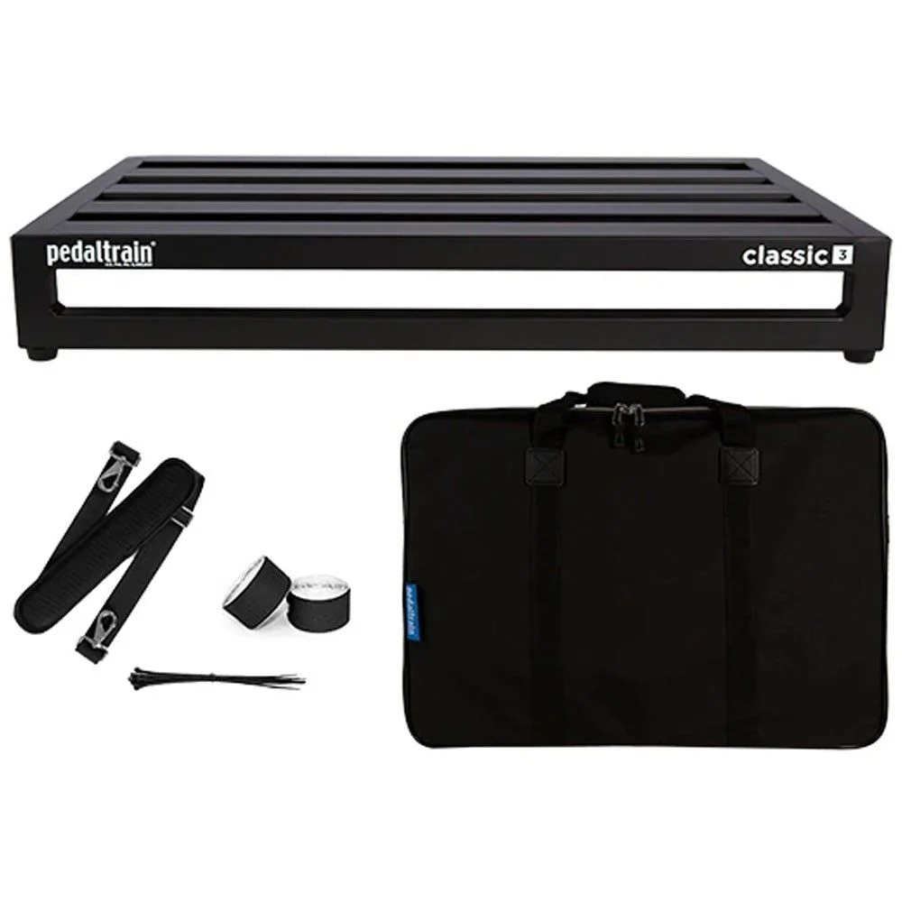 Pedaltrain Classic 3 Pedalboard with Soft Case (PT3 Reissue)