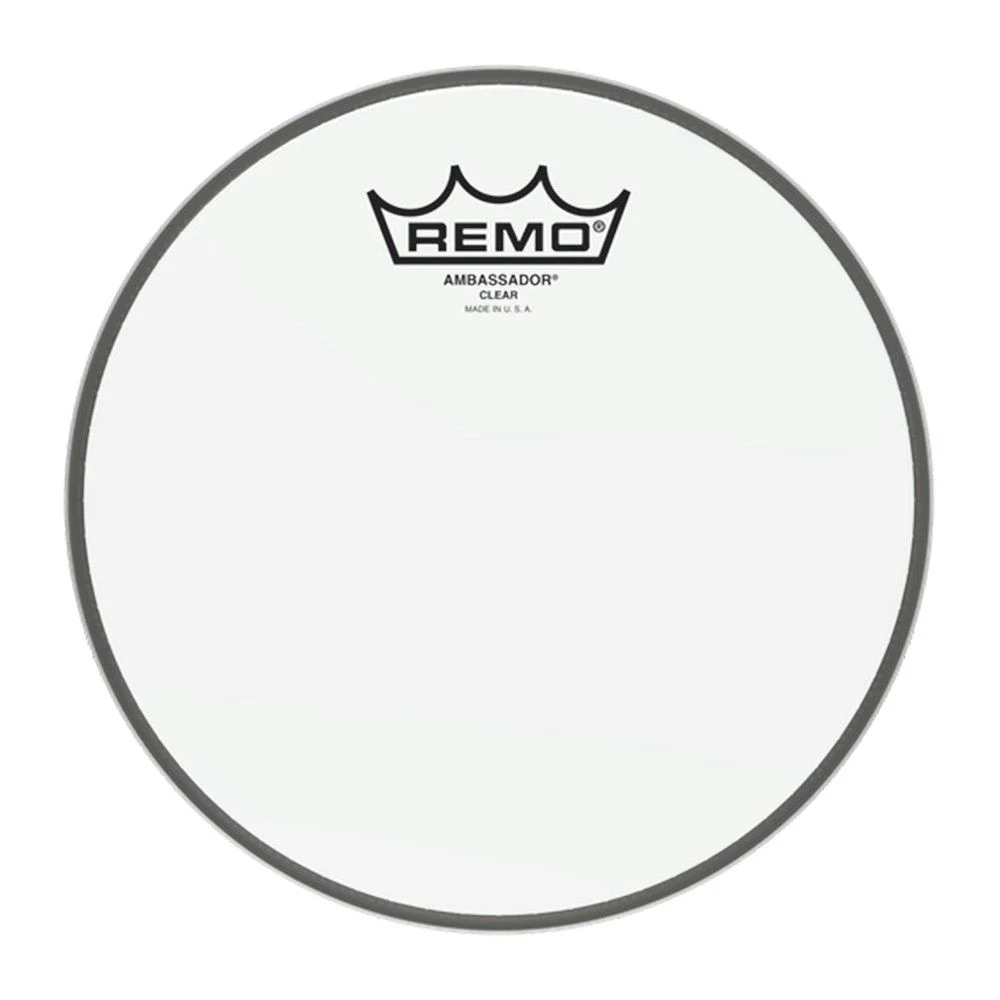 Remo BA-0308-00 Ambassador Clear Drumhead, 8