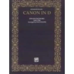 ALFRED JOHANN Pachelbel Canon In D Arranged For Late Intermediate Piano