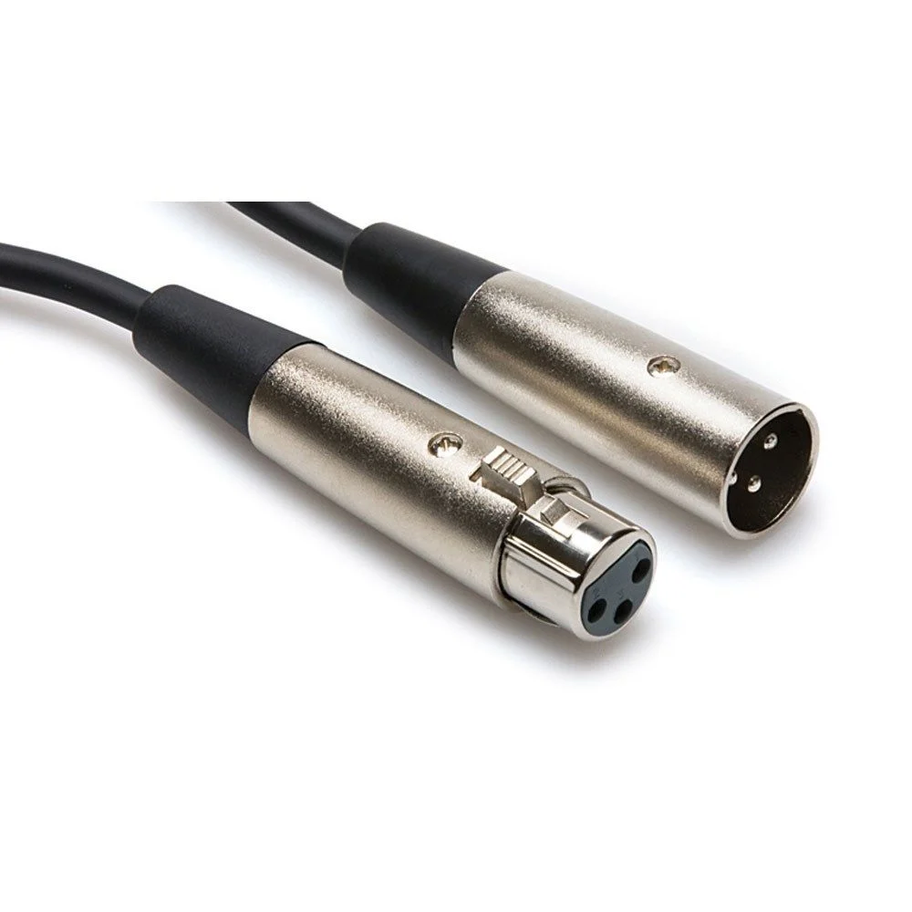 Hosa XLR105 Balanced Cable XLR3F to XLR3M - 5-foot