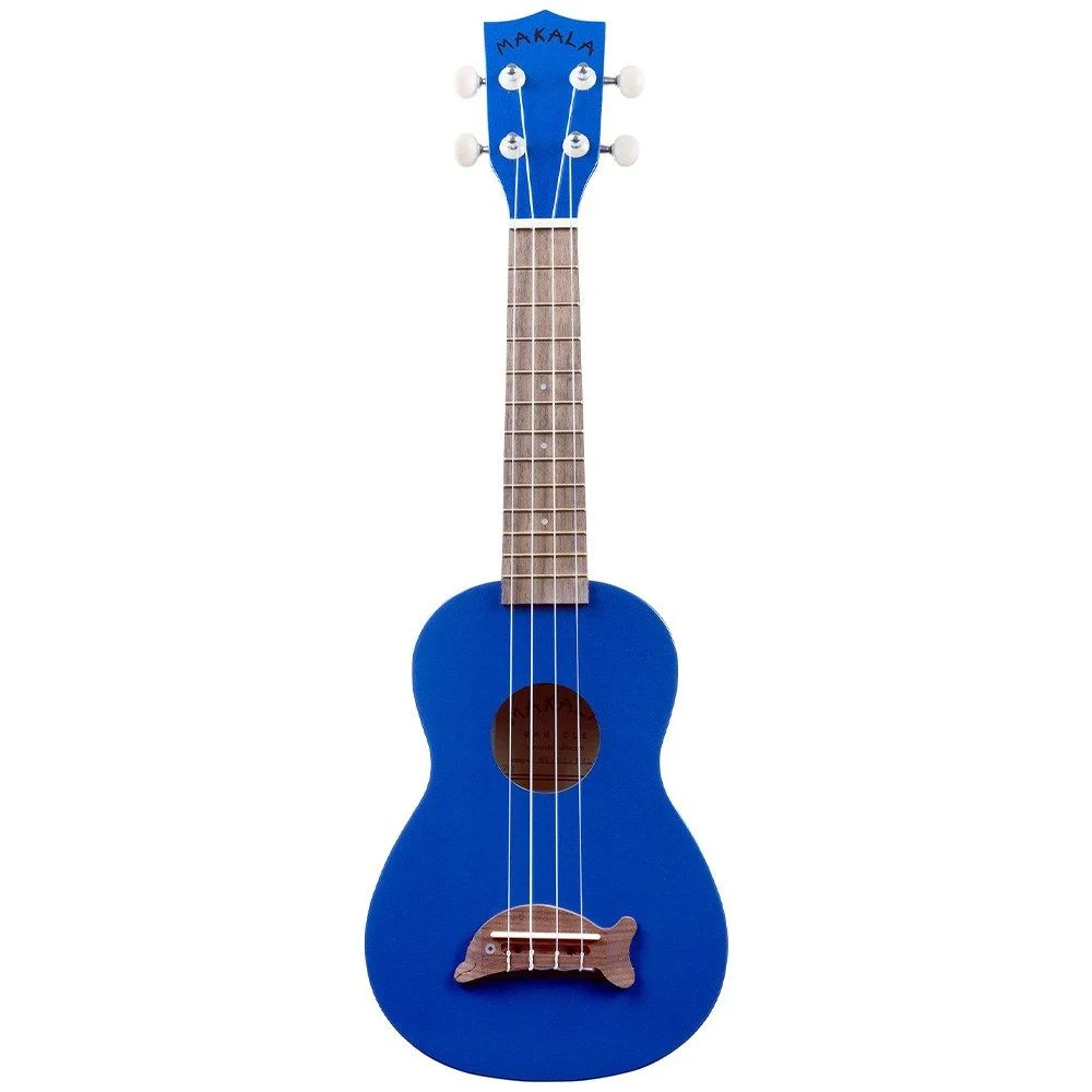 Kala Makala MK-SD/MBL Metallic Blue Soprano Dolphin Ukulele