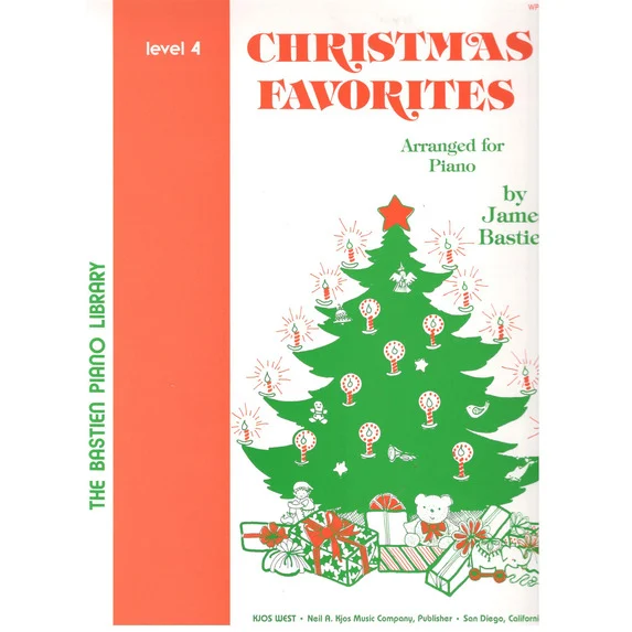 Christmas Favourites for Piano - Primer Levels - Level 4