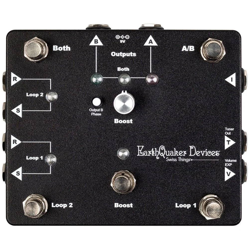 Earthquaker Devices Swiss Things Pedalboard Reconciler