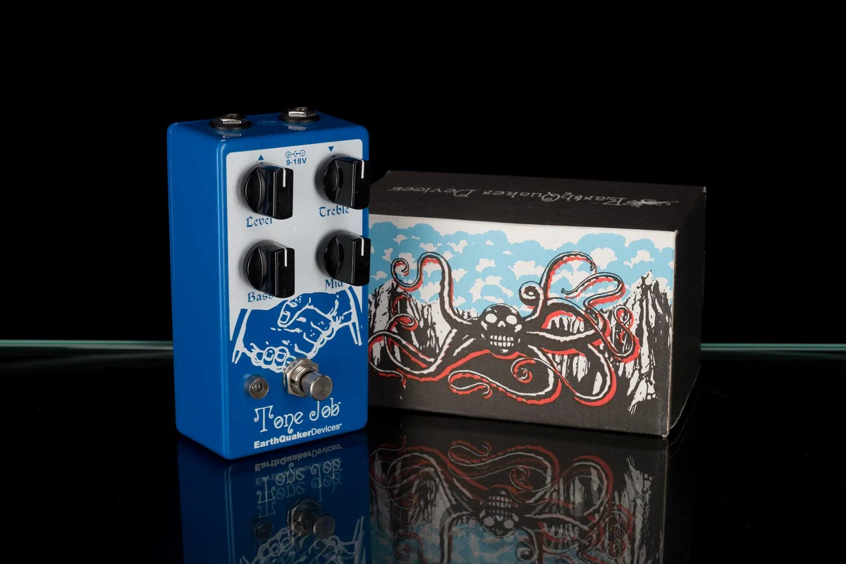 Used EarthQuaker Devices Tone Job Boost with Box