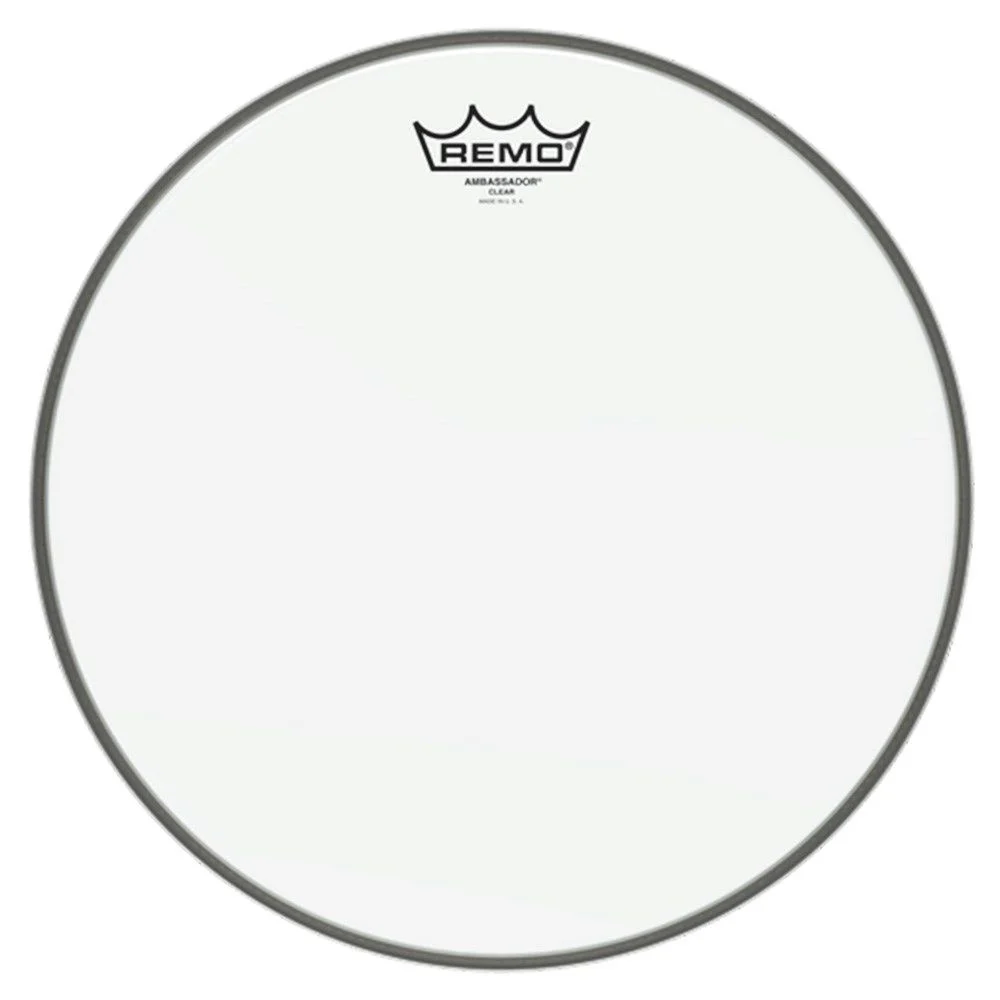 Remo BA-0310-00 Ambassador Clear Drumhead, 10