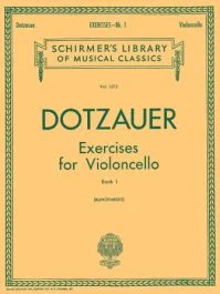 G SCHIRMER FRIEDRICH Dotzauer Exercises For Violoncello Book 1