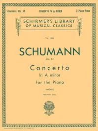 G SCHIRMER SCHUMANN Concerto In A Minor Op. 54 2-piano Score