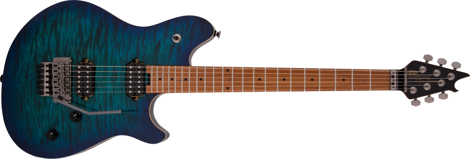 EVH Wolfgang WG Standard QM Baked Maple Fingerboard Chlorine Burst 5107004599