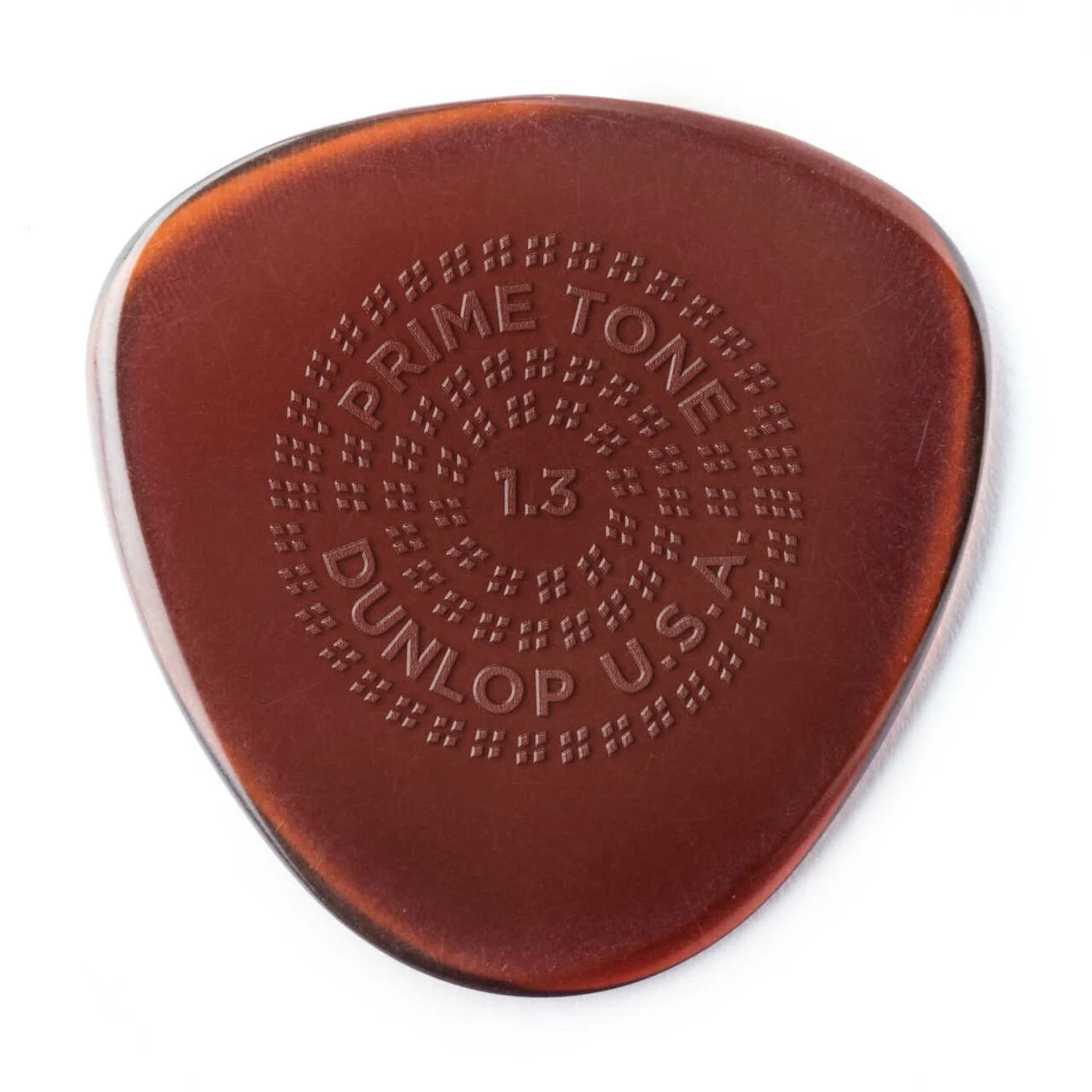 Dunlop 514P1.3 Primetone Semi Round Grip Picks - 3 Pack - 1.3mm