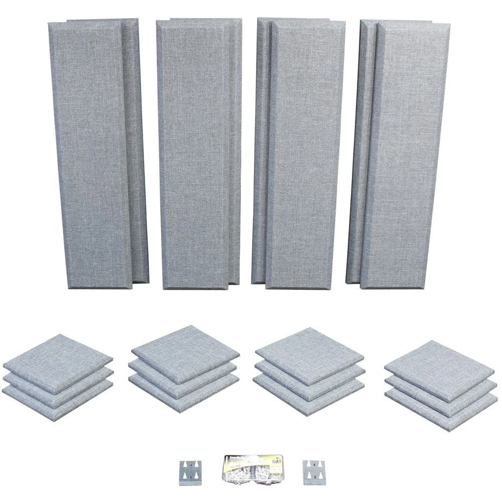 Primacoustic London 10 Room Kit 20-Pack-12 Scatter Blocks 8 Control Columns (Grey)