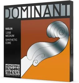 DOMINANT VIOLIN String Set Size 3/4 Medium With Chrome Steel Ball End E