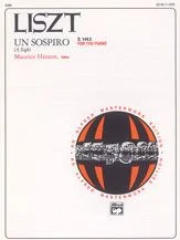 ALFRED LISZT Un Sospiro S.144:3 (from Trois Etudes De Concert) For Piano Solo