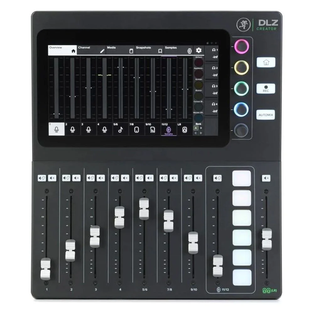 Mackie DLZ Creator Complete Content Creation Studio Podcast/Streaming Mixer