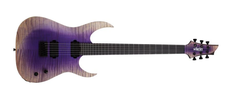 Schecter John Browne Tao-6 Electric Guitar, Ozone Burst 632-SHC
