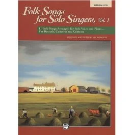 ALFRED FOLK Songs For Solo Singers, Vol. 1 For Medium Low