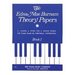 WILLIS MUSIC THE Edna Mae Burnam Theory Papers Book 1