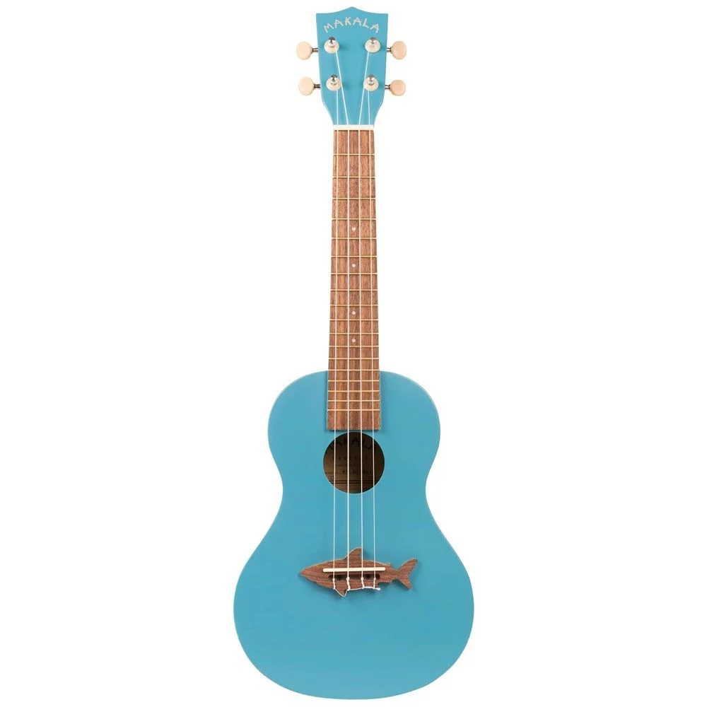 Kala Makala MK-CS/BLU Mako Blue Concert Shark Ukulele