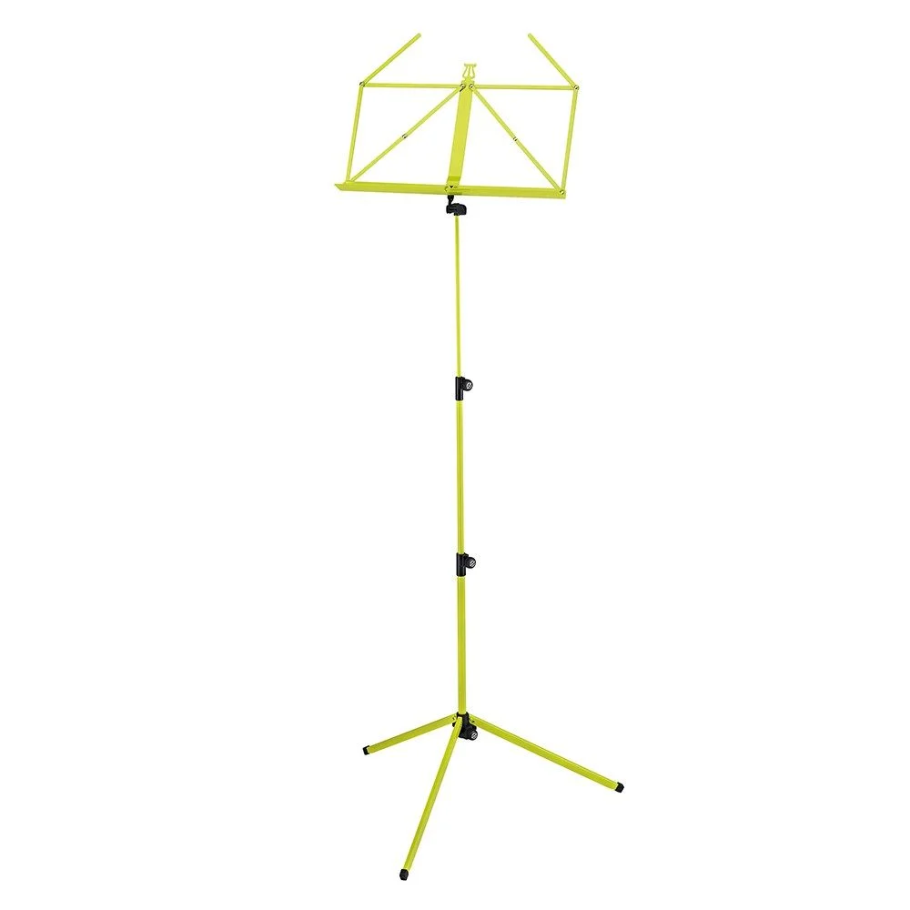 Konig & Meyer 100/1 Folding 3-Piece Music Stand (Yellow)