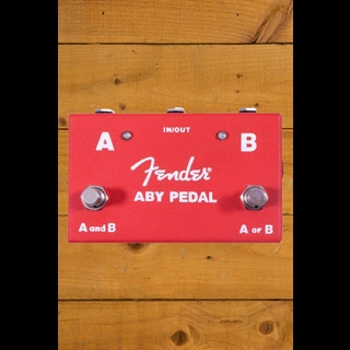 Fender 2-Switch ABY Pedal - Red