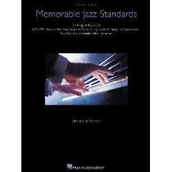 HAL LEONARD MEMORABLE Jazz Standards - Piano Solo Songbook - Arranged By Al Lerner