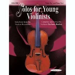 ALFRED SOLOS For Young Violinists For Violin & Piano Volume 1