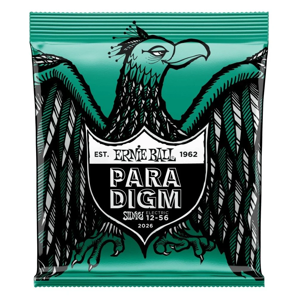 Ernie Ball Paradigm Not Even Slinky Electric Guitar Strings - (12-56)