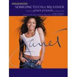 WARNER PUBLICATIONS SOMEONE To Call My Lover Recorded By Janet Jackson For Piano Vocal Guitar