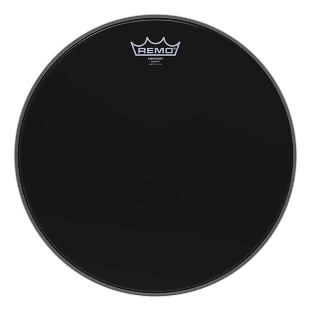 Remo BE-0012-ES Emperor Ebony Drumhead - 12