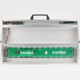 INTELLIJEL CASE-7U-104HP | 7u X 104hp Silver Perfomance Eurorack Case W/ Tps80w Max Power