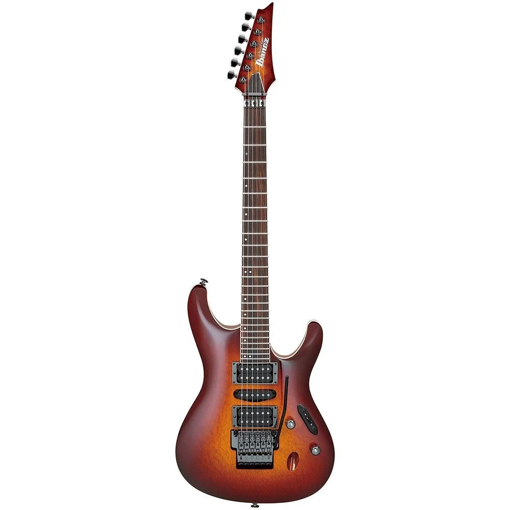 Ibanez S6570SK STB Prestige Electric Guitar (Sunset Burst) w/ Hard Case