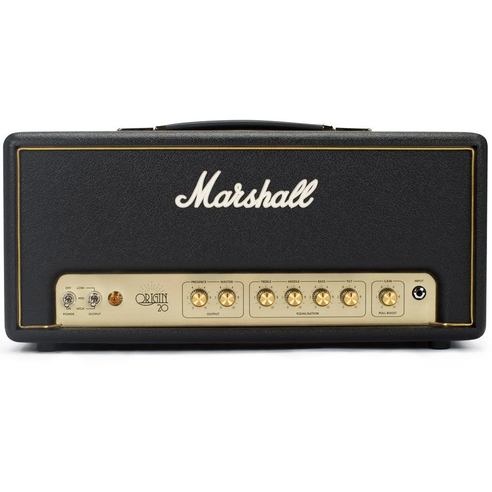 Marshall Origin 20H Valve Guitar Amp Head w/ Powerstem 20w3w/0.5w